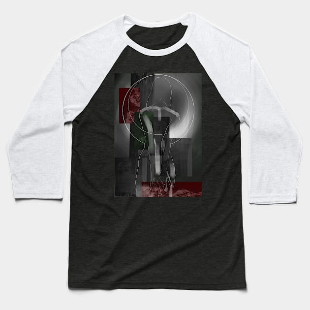 In the moon Baseball T-Shirt by Apart Design